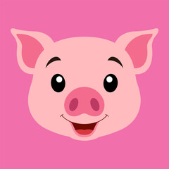 pink baby pig