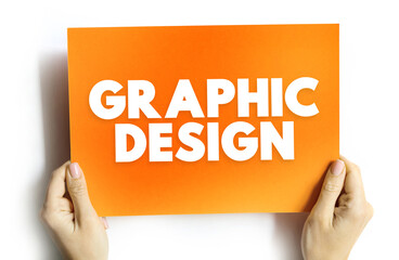 Graphic Design is a profession, applied art and academic discipline whose activity consists in projecting visual communications, text concept on card