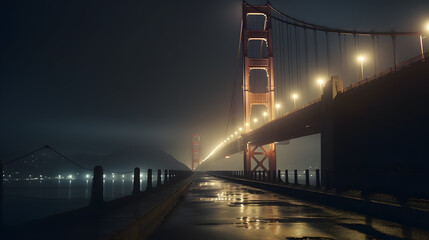 Moody Golden Gate Bridge