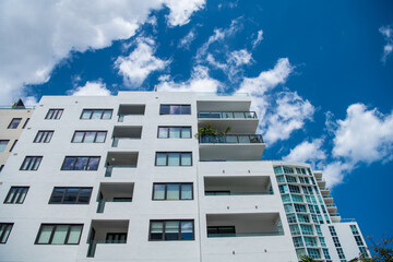 City architecture of modern building in the business district. City architecture modern office building in downtown. City architecture building urban landscape. architecture building in city