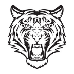 Experience the wild allure of the Tiger Vector. This stunning illustration brings to life the beauty and intensity of the iconic tiger with meticulous attention to detail. 