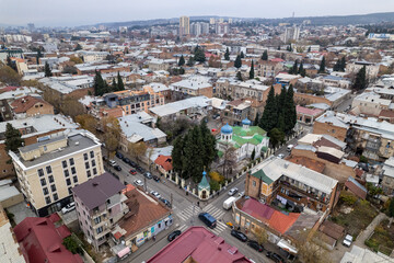 An old neighborhood in Tbilisi, Georgia
