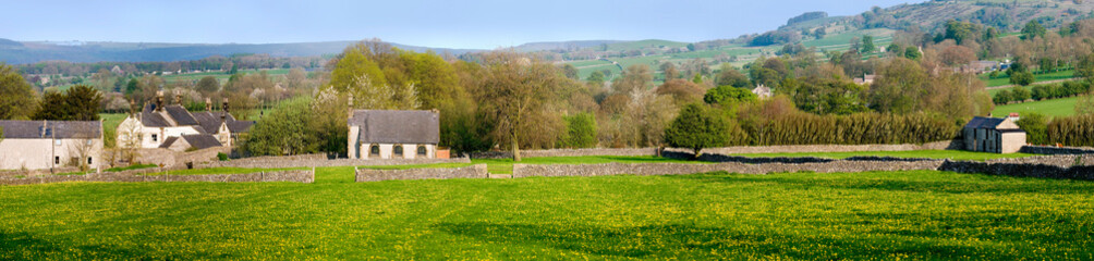 little longstone village in the peak district