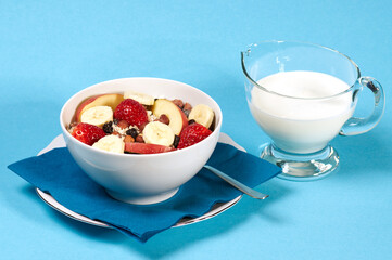 A fresh and tasty muesli for a good day