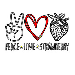 Peace.Love.Strawberry
