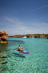 Ride the Turquoise Waters  Thrilling Paddle Surfing in Ibiza