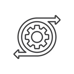 Processing Icon - Setting Reset Icon