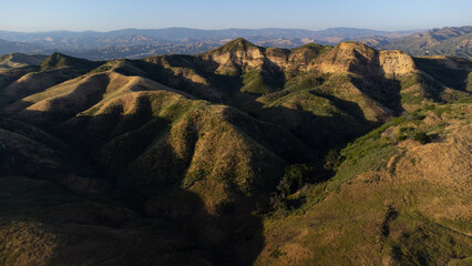 Obraz premium Golden Valley Ranch Open Space, Santa Clarita Valley, Los Angeles County