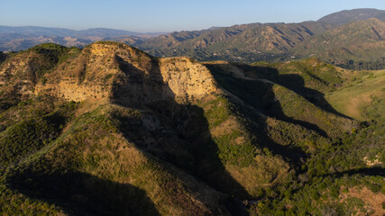 Obraz premium Golden Valley Ranch Open Space, Santa Clarita Valley, California