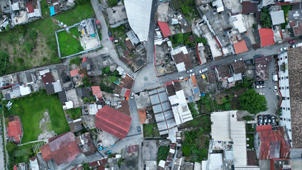 Cuetzalan Unveiled: Aerial Photography at Twilight