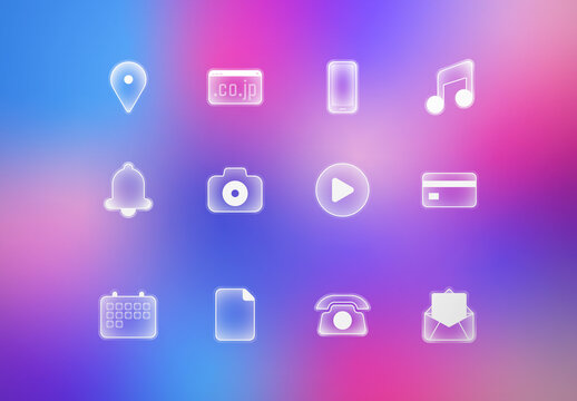 モダンビジネス web アイコンセット