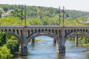 Fototapeta premium Philadelphia Maanyunk Railroad Bridge