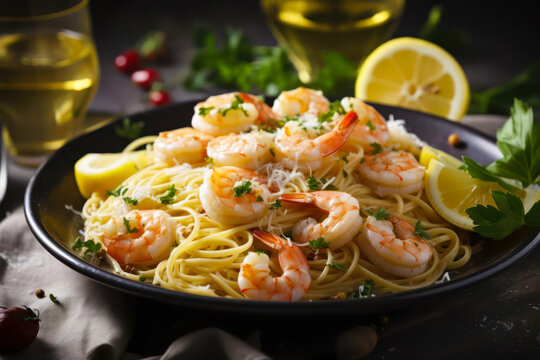 shrimp scampi meal
