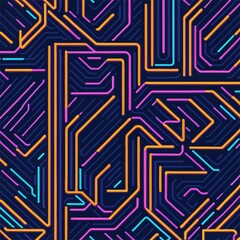 Neon Colored Pattern
