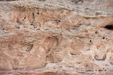 beautiful natural texture of salmon sandstone