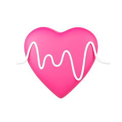 icon 3d heart health