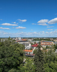 Obraz premium view of the city of kotor