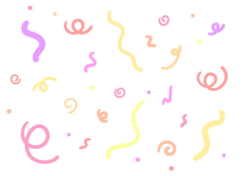 Illustration of exploding firecrackers on a white background.