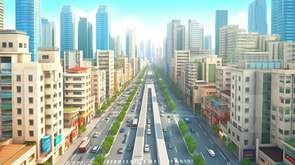 beautiful city during the day