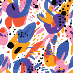 Seamless Colorful Tulips Pattern.

Seamless pattern of tulips in colorful style. Add color to your digital project with our pattern!