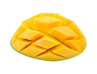 mango slice isolated transparent png