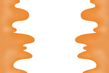 happiest orange icon frame header and footer