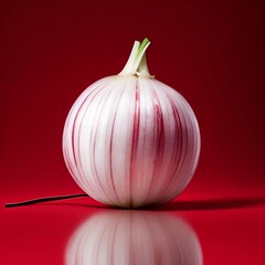 red onion and garlic