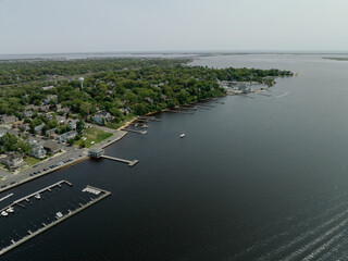 Aerial Drone of Toms River New Jersey 