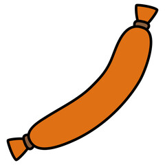 sausage cartoon