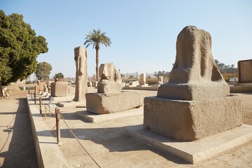 The former Egyptian capital of Memphis, now best known for its massive colossal statue of Ramesses...