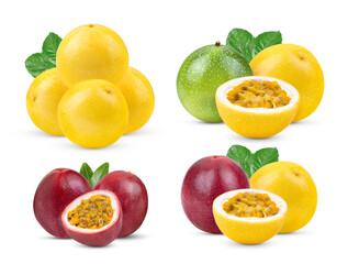 Passion Fruit Isolated On transparent png