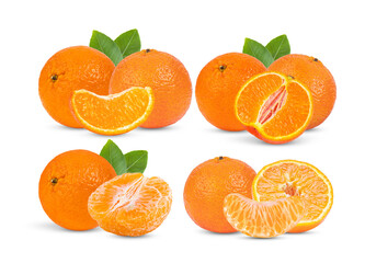 Mandarin iolated on transparent png