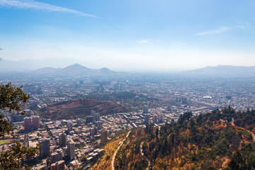   Santiago do Chile cordilheira dos andes