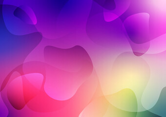 Abstract colorful decoration dynamic line art cover background