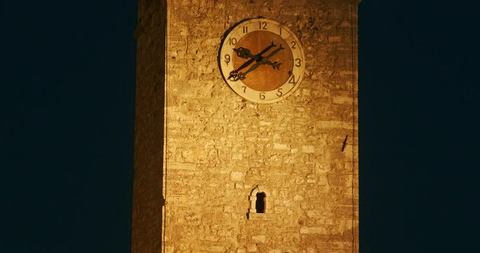 Umag town at evening, Croatia