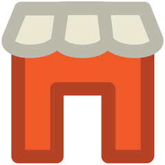 House Bold Line Vector Icon

