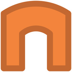 House Bold Line Vector Icon

