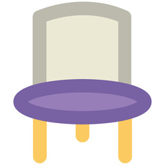 Sofa Bold Line Vector Icon

