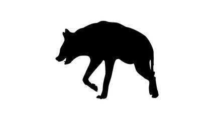 hyena silhouette