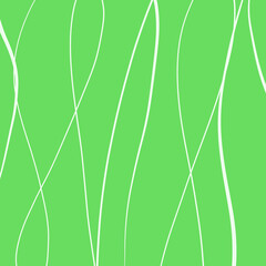 Lime green abstract squiggle background