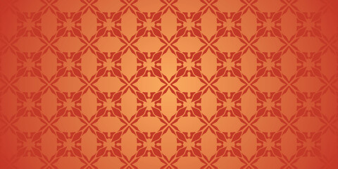 Arabic motif yellow pattern background