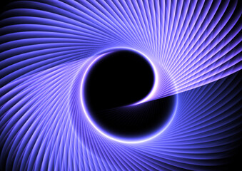 回転するサイバーイメージ