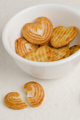 heart shaped cookies
