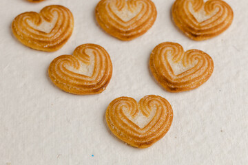 heart shaped cookies