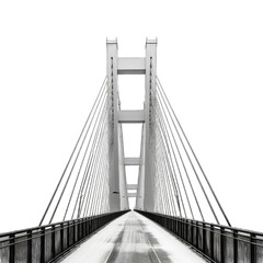 A bridge made of iron