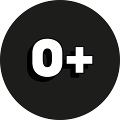 Zero plus or 0+ age limit