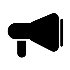 Speaker Megaphone Shopping  Ecommerce Solid Icons and Symbols Png Illustrator