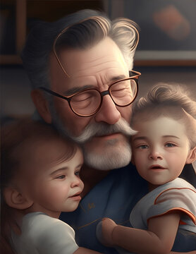 Happy Fathers Day | Father loving his child