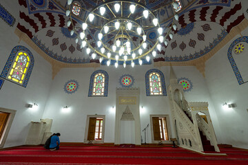 Obraz premium Banya Bashi mosque in Sofia, Bulgaria
