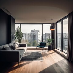 modern living room interior